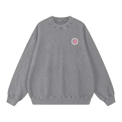 Snow Washed Oversized Sweatshirt - Son Of God