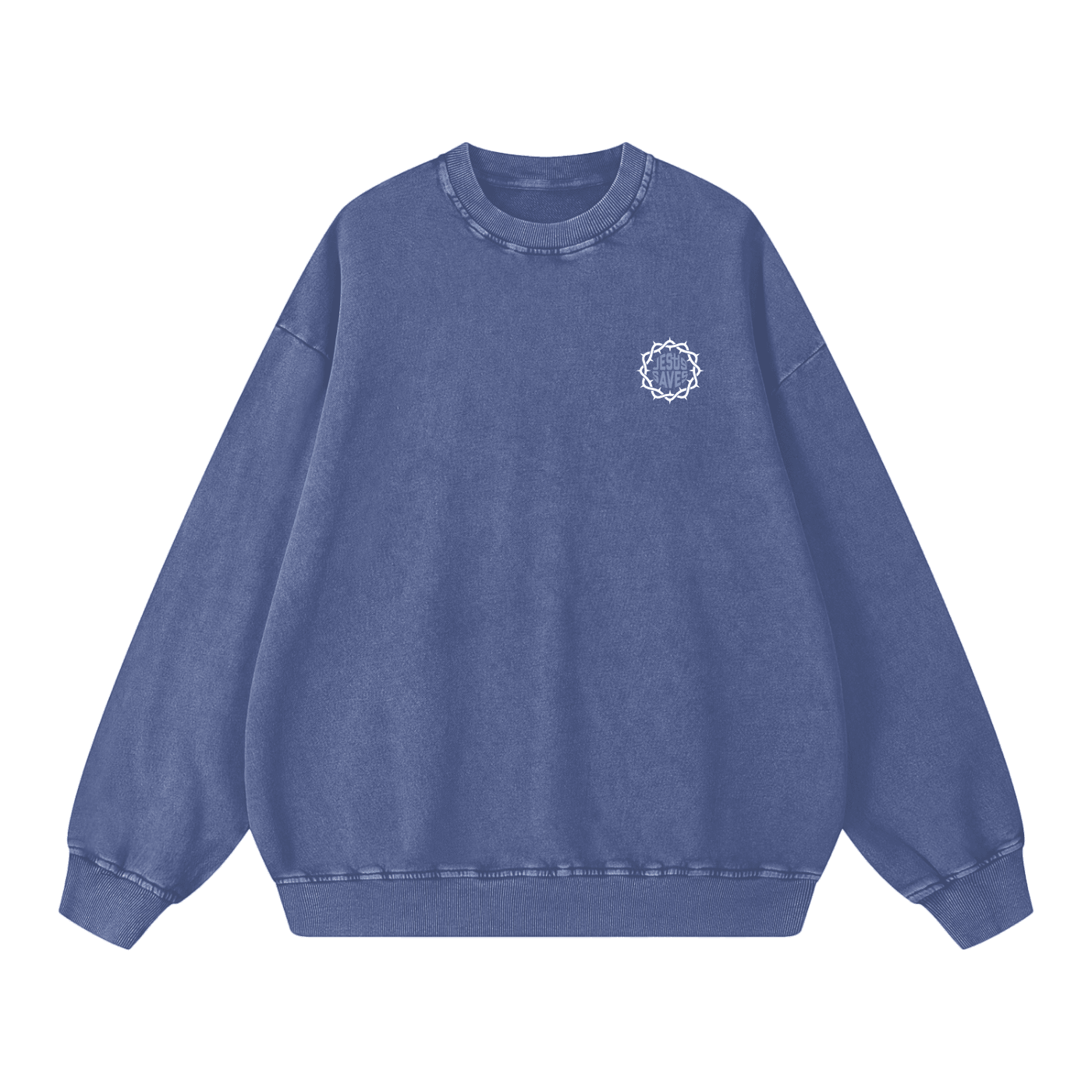 Snow Washed Oversized Sweatshirt - Son Of God