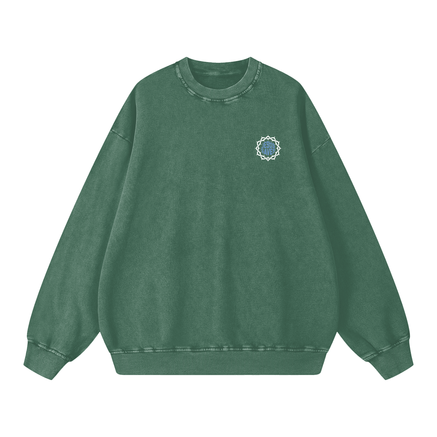 Snow Washed Oversized Sweatshirt - Son Of God