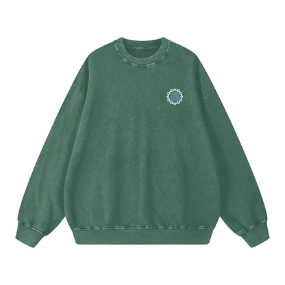 Snow Washed Oversized Sweatshirt - Son Of God