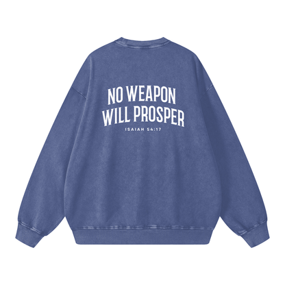 Snow Washed Oversized Sweatshirt - Son Of God