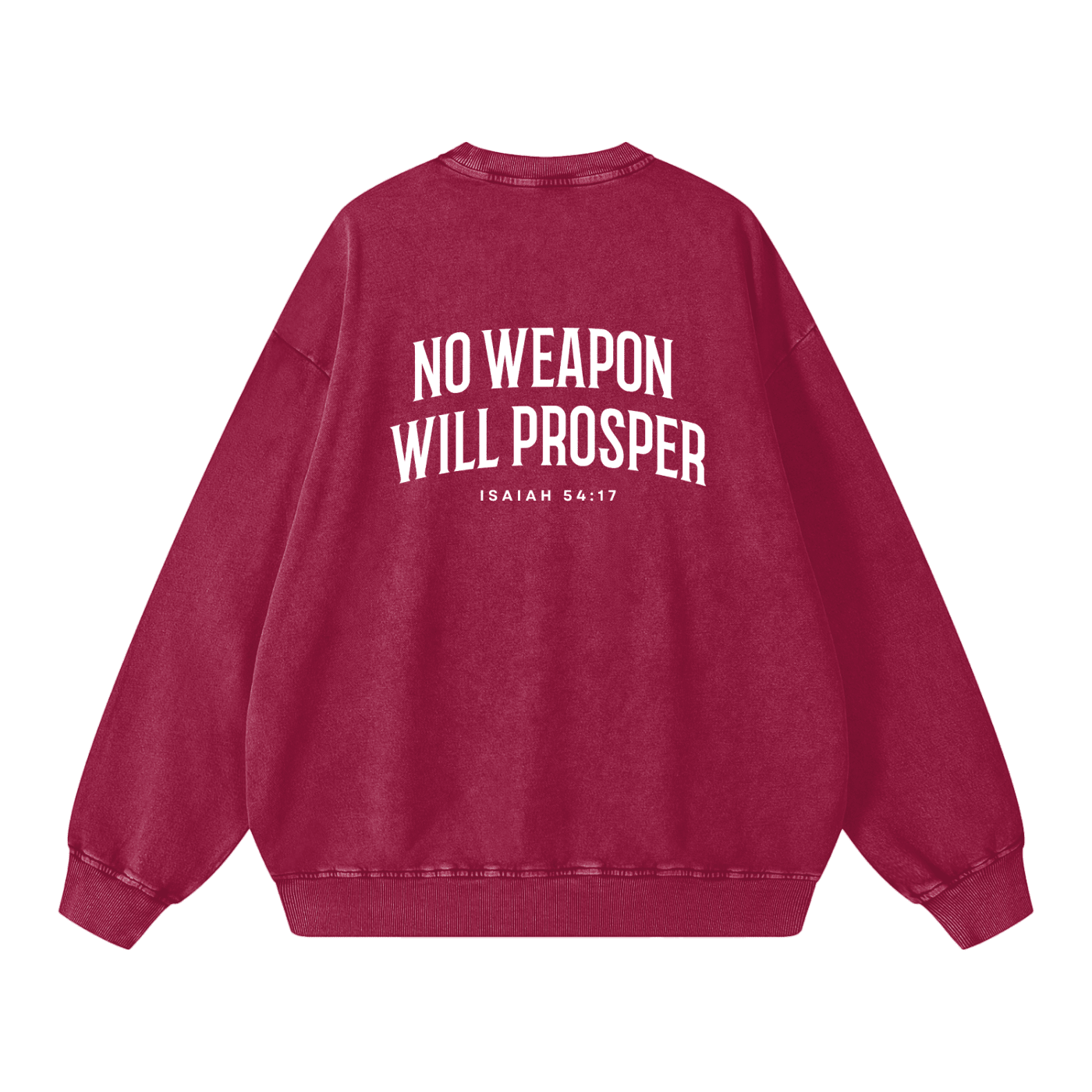 Snow Washed Oversized Sweatshirt - Son Of God