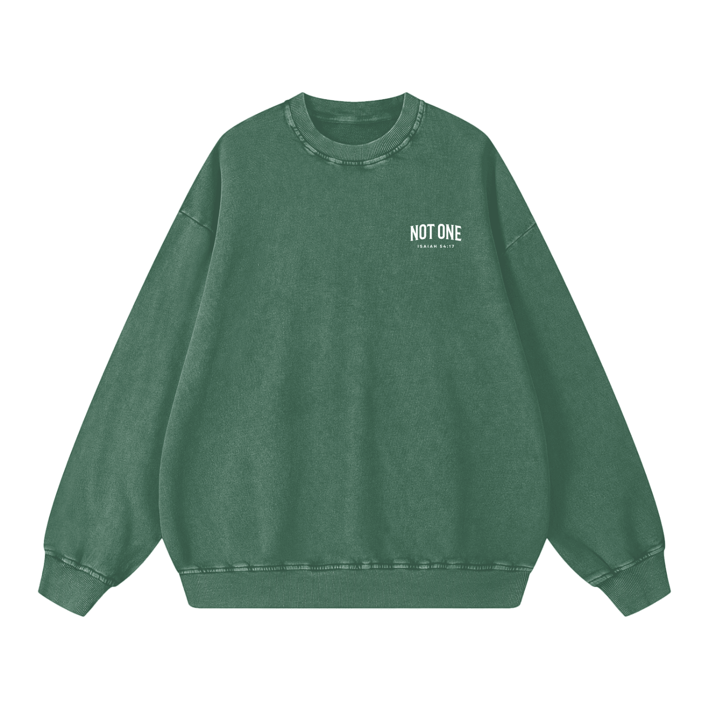 Snow Washed Oversized Sweatshirt - Son Of God