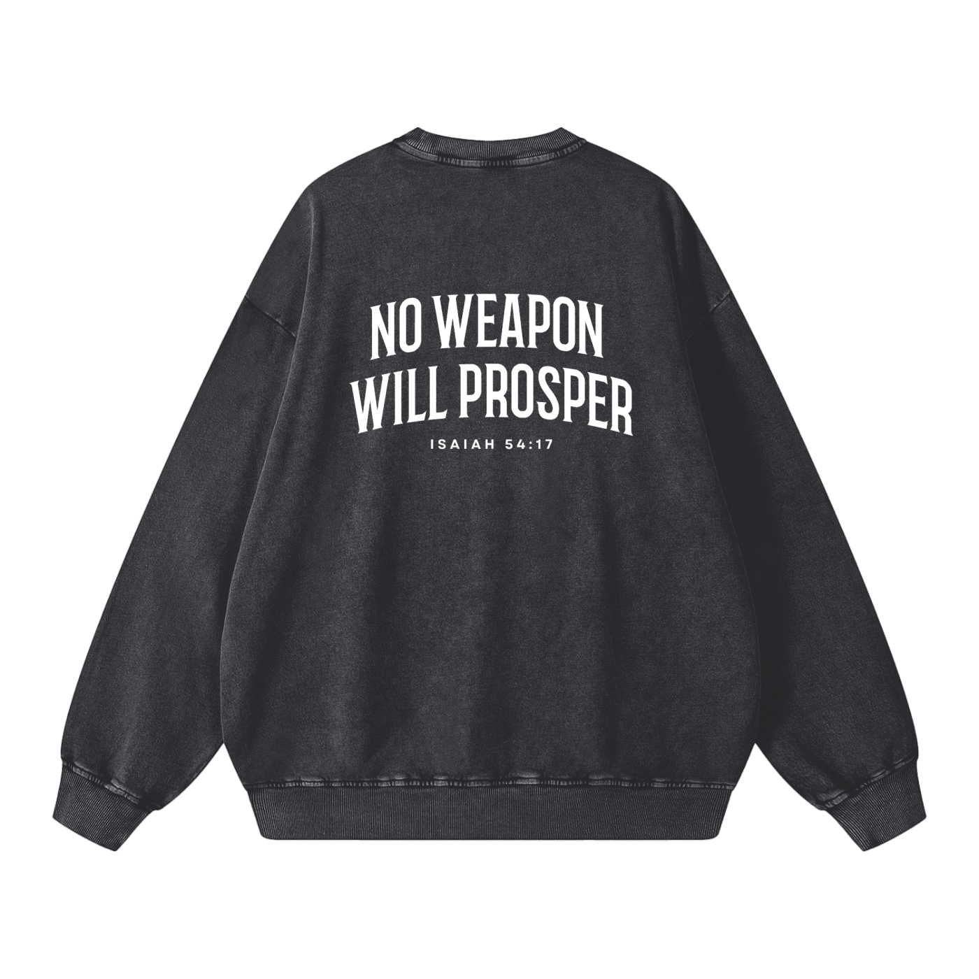 Snow Washed Oversized Sweatshirt - Son Of God