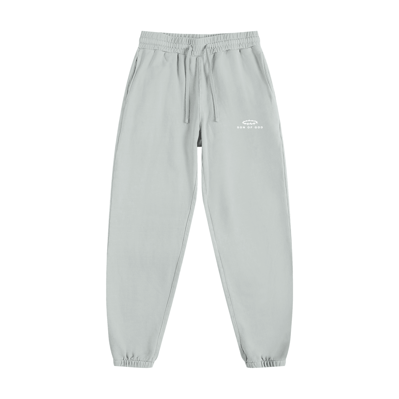 Vintage Washed Cotton Sweatpants - Son Of God