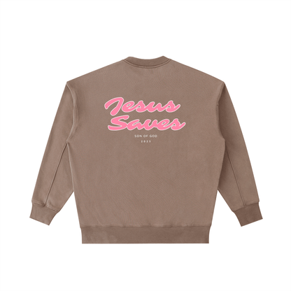 Vintage Washed Heavyweight Crewneck Sweatshirt - Son Of God