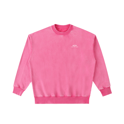 Vintage Washed Heavyweight Crewneck Sweatshirt - Son Of God