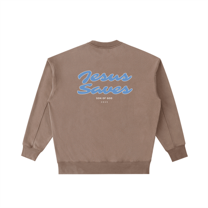 Vintage Washed Heavyweight Crewneck Sweatshirt - Son Of God