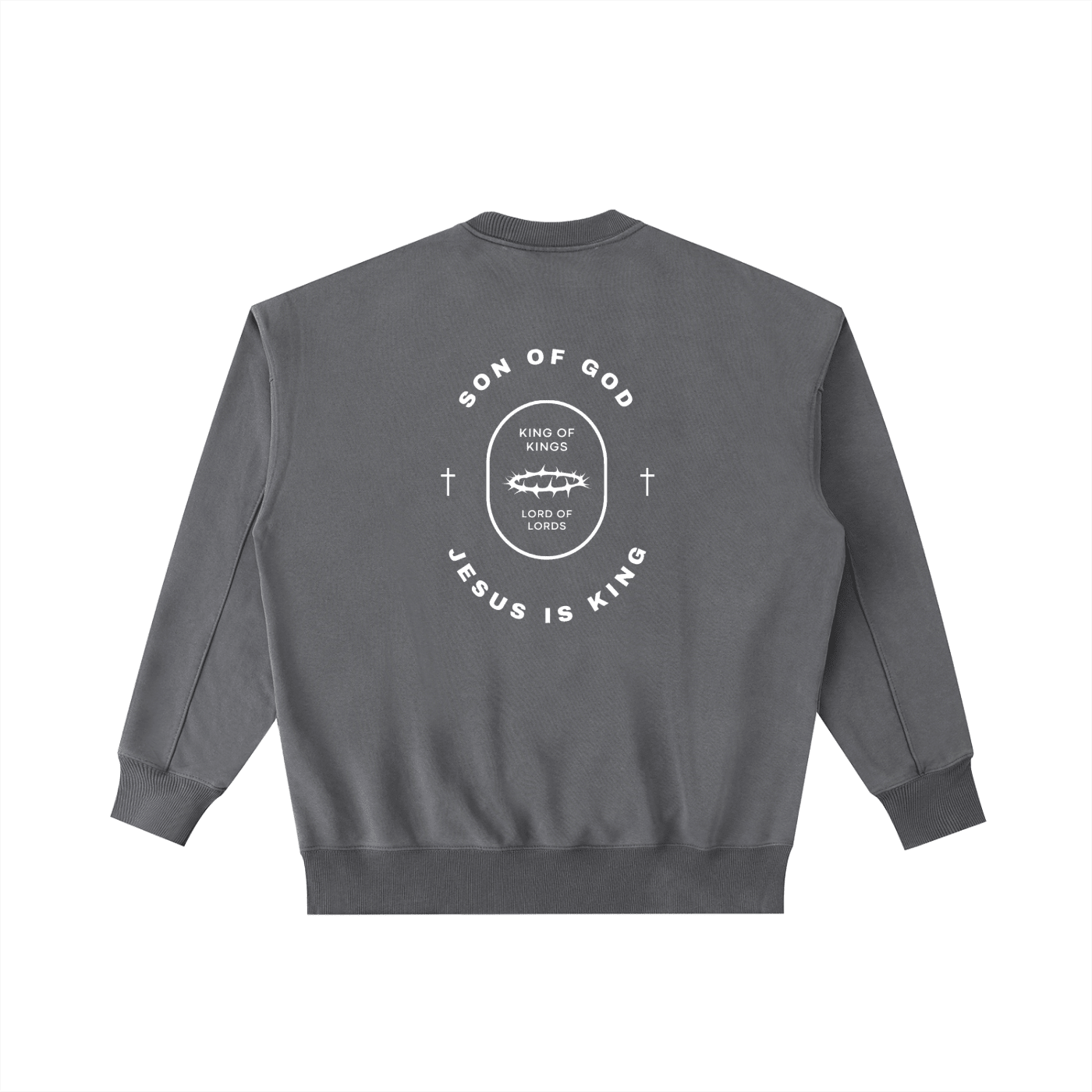 Vintage Washed Heavyweight Crewneck Sweatshirt - Son Of God