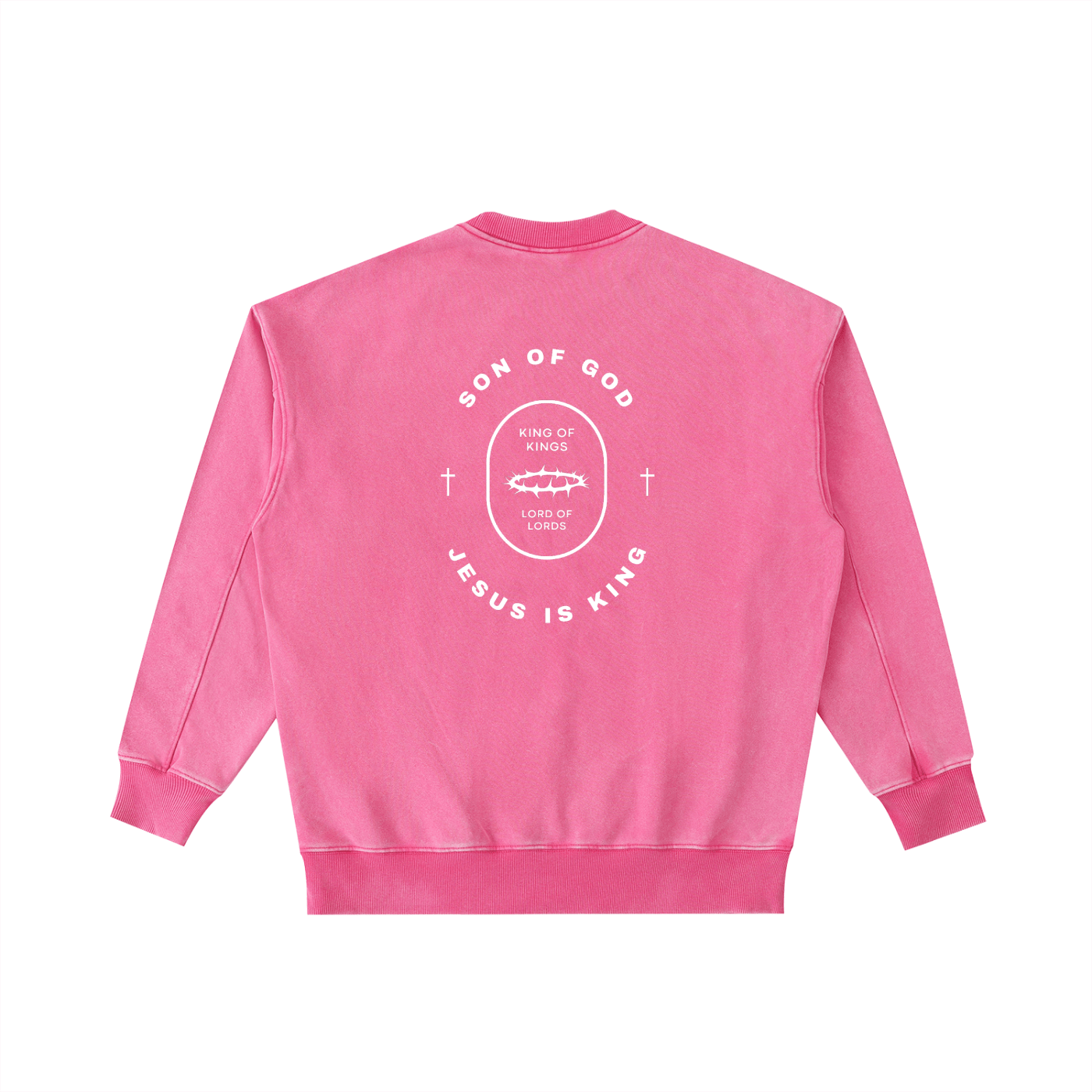 Vintage Washed Heavyweight Crewneck Sweatshirt - Son Of God