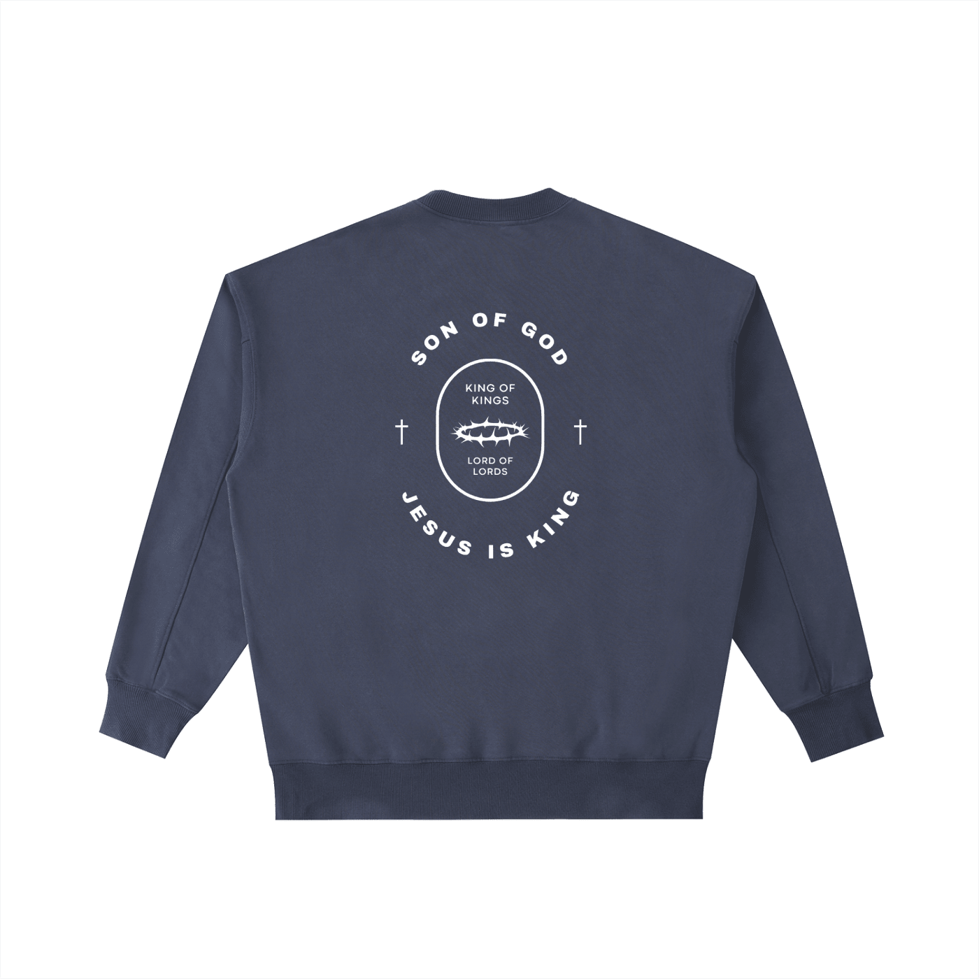 Vintage Washed Heavyweight Crewneck Sweatshirt - Son Of God